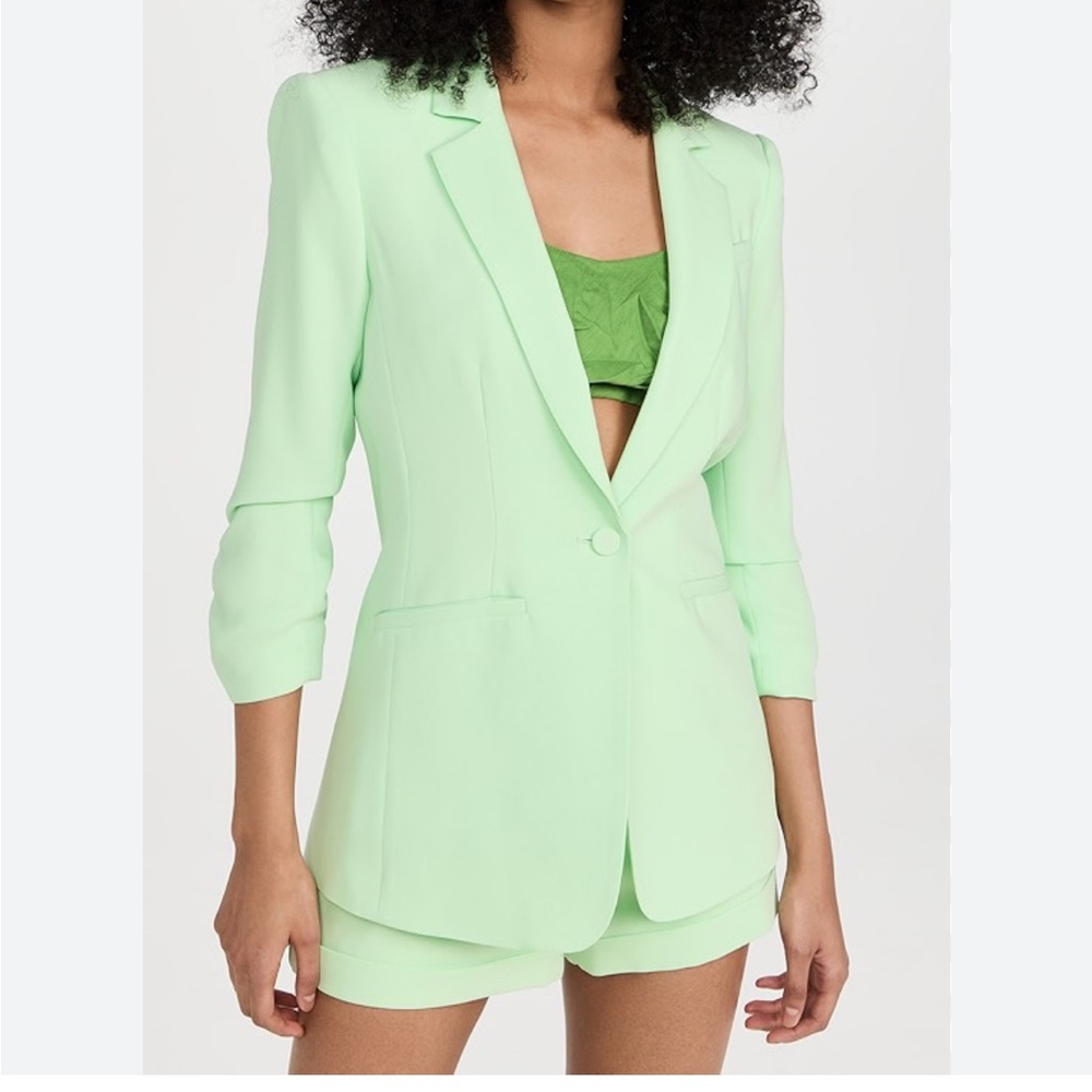 Cinq à Sept klhoe Blazer - bright mint sz 0